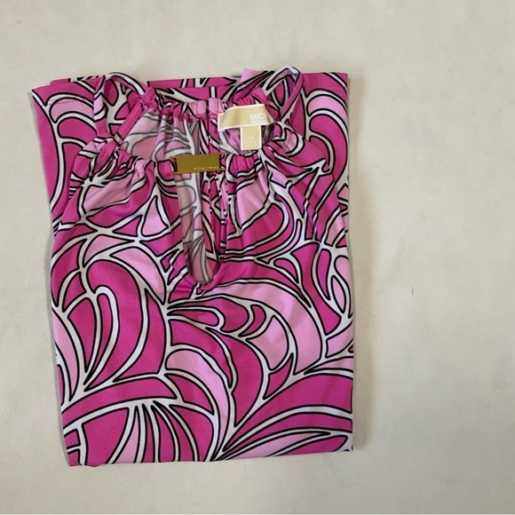 MICHAEL Michael Kors Sleeveless Top With Hardware Plaque At Neckline Size XS - Picture 4 of 6